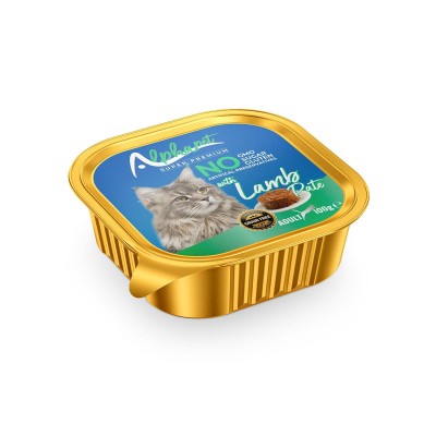 Alphapet Super Premium Πατέ 100gr για Ενήλικες Γάτες με Αρνί σε Τασάκι Alphapet Super Premium Πατέ 100gr για Ενήλικες Γάτες με Αρνί σε Τασάκι