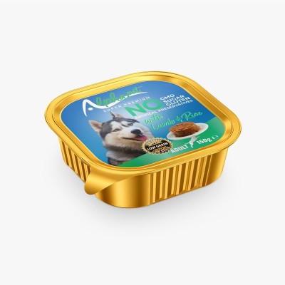 Alphapet Super Premium Πατέ 100gr για Ενήλικους Σκύλους με Αρνί και Ρύζι σε Τασάκι Alphapet Super Premium Πατέ 100gr για Ενήλικους Σκύλους με Αρνί και Ρύζι σε Τασάκι
