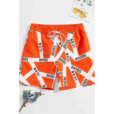 Angelsin Μαγιό Σορτσάκι ανδρικό με στάμπα και κορδόνι Πορτοκαλί 1 τεμ MS3409 Angelsin Μαγιό Σορτσάκι ανδρικό με στάμπα και κορδόνι Πορτοκαλί 1 τεμ MS3409
