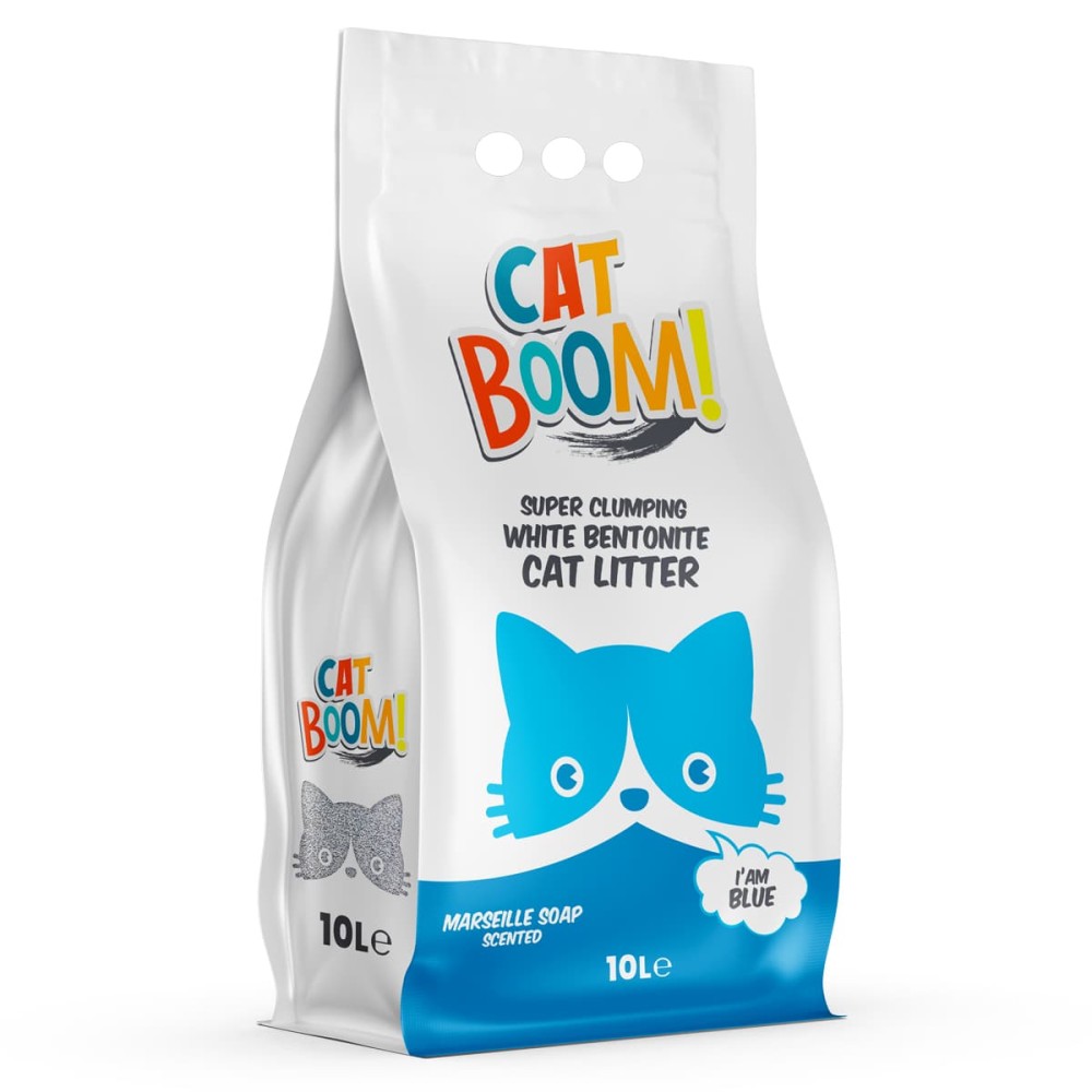 Cat Boom 10 LT Άμμος Γάτας Σαπούνι Μασσαλίας