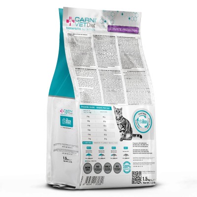 Maya Pet Family Carni Vet Diet Adult Cat Struvite Protection - Πλήρης Ζωοτροφή 1.5 Kg Maya Pet Family Carni Vet Diet Adult Cat Struvite Protection - Πλήρης Ζωοτροφή 1.5 Kg