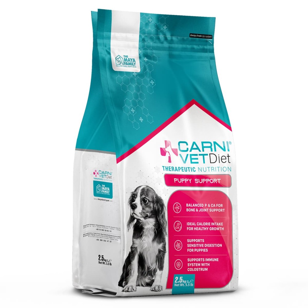 Carni Vet Diet Puppy Support - Πλήρης Ζωοτροφή 2.5Kg