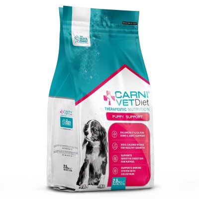 Maya Pet Family Carni Vet Diet Puppy Support - Πλήρης Ζωοτροφή 2.5Kg Maya Pet Family Carni Vet Diet Puppy Support - Πλήρης Ζωοτροφή 2.5Kg