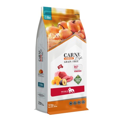 Maya Family Carni Life Pumpkin Grain Free 12kg Ξηρά Τροφή για Ενήλικους Σκύλους με Μοσχάρι και Δαμάσκηνο Maya Family Carni Life Pumpkin Grain Free 12kg Ξηρά Τροφή για Ενήλικους Σκύλους με Μοσχάρι και Δαμάσκηνο