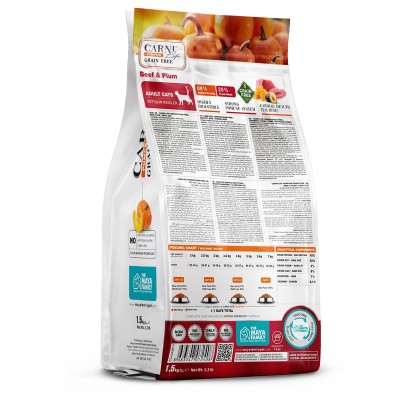 Maya Family Carni Life Pumpkin Grain Free 1.5kg Ξηρά Τροφή για Ενήλικες Γάτες με Μοσχάρι και Δαμάσκηνο Maya Family Carni Life Pumpkin Grain Free 1.5kg Ξηρά Τροφή για Ενήλικες Γάτες με Μοσχάρι και Δαμάσκηνο