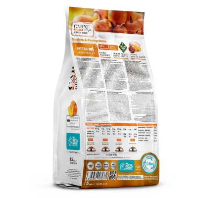 Maya Family Carni Life Pumpkin Grain Free 1.5kg Ξηρά Τροφή για Γατάκια με Κοτόπουλο και Ρόδι Maya Family Carni Life Pumpkin Grain Free 1.5kg Ξηρά Τροφή για Γατάκια με Κοτόπουλο και Ρόδι