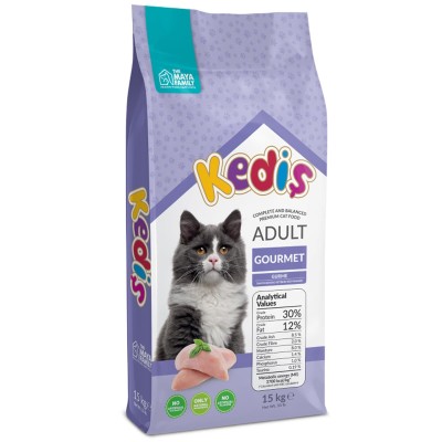 Maya Family Kedis 15kg ξηρά τροφή για ενήλικες γάτες Gourmet Maya Family Kedis 15kg ξηρά τροφή για ενήλικες γάτες Gourmet