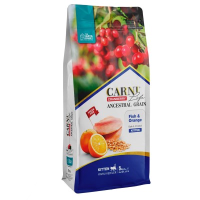 Maya Family Carni Life Cranberry 5kg ξηρά τροφή για γατάκια με ψάρι και πορτοκάλι  Maya Family Carni Life Cranberry 5kg ξηρά τροφή για γατάκια με ψάρι και πορτοκάλι