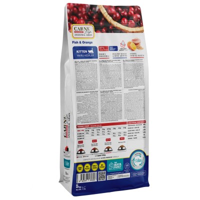 Maya Family Carni Life Cranberry 5kg ξηρά τροφή για γατάκια με ψάρι και πορτοκάλι  Maya Family Carni Life Cranberry 5kg ξηρά τροφή για γατάκια με ψάρι και πορτοκάλι
