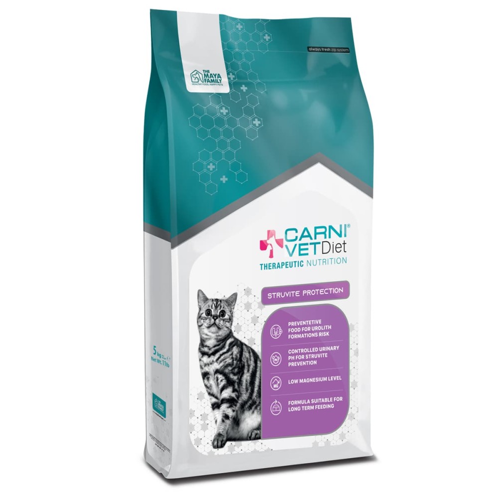 Maya Pet Family Carni Vet Diet Adult Cat Struvite Protection - Πλήρης Ζωοτροφή 5 Kg Maya Pet Family Carni Vet Diet Adult Cat Struvite Protection - Πλήρης Ζωοτροφή 5 Kg