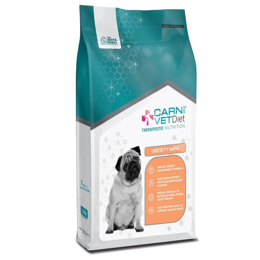 Maya Pet Family Carni Vet Diet Adult Dog Obesity Mini - Πλήρης Ζωοτροφή 7Kg Maya Pet Family Carni Vet Diet Adult Dog Obesity Mini - Πλήρης Ζωοτροφή 7Kg
