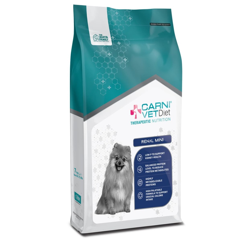 Maya Pet Family Carni Vet Diet Adult Dog Mini Renal - Πλήρης Ζωοτροφή 7Kg Maya Pet Family Carni Vet Diet Adult Dog Mini Renal - Πλήρης Ζωοτροφή 7Kg