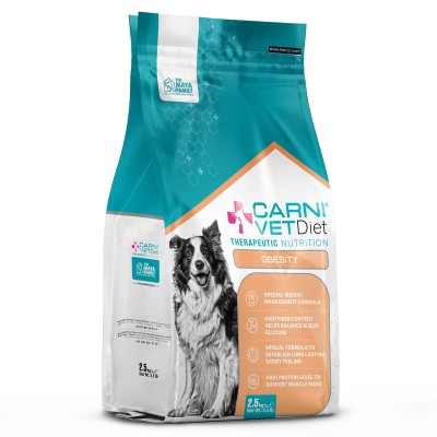 Maya Pet Family Carni Vet Diet Adult Dog Obesity - Πλήρης Ζωοτροφή 2.5Kg Maya Pet Family Carni Vet Diet Adult Dog Obesity - Πλήρης Ζωοτροφή 2.5Kg