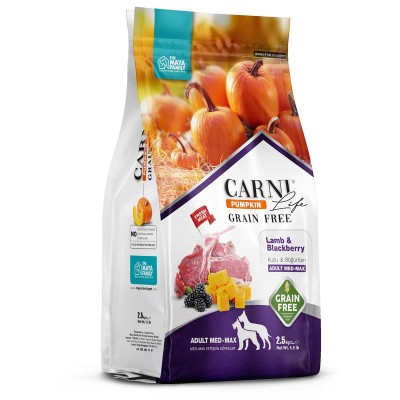 Maya Family Carni Life Pumpkin Grain Free 2.5kg Ξηρά Τροφή για Ενήλικους Σκύλους με Αρνί και Μύρτιλο Maya Family Carni Life Pumpkin Grain Free 2.5kg Ξηρά Τροφή για Ενήλικους Σκύλους με Αρνί και Μύρτιλο