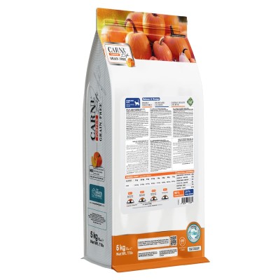 Maya Family Carni Life Pumpkin Grain Free 5kg Ξηρά Τροφή για Στειρωμένες Ενήλικες Γάτες με Σολομό και Πορτοκάλι Maya Family Carni Life Pumpkin Grain Free 5kg Ξηρά Τροφή για Στειρωμένες Ενήλικες Γάτες με Σολομό και Πορτοκάλι