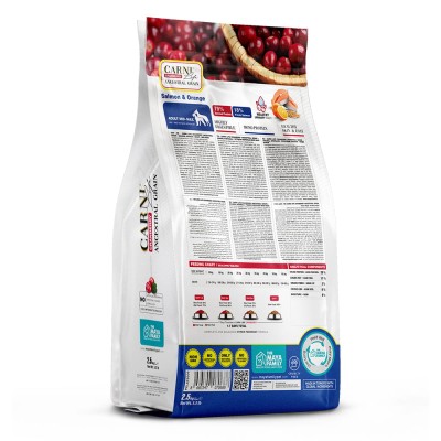 Maya Family Carni Life Cranberry 2,5kg ξηρά τροφή για ενήλικους σκύλους με σολωμό και πορτοκάλι Maya Family Carni Life Cranberry 2,5kg ξηρά τροφή για ενήλικους σκύλους με σολωμό και πορτοκάλι