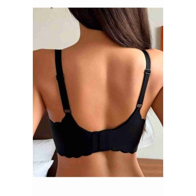 Merry See Σουτιέν κυματοειδές Laser cut Mαύρο Merry See Σουτιέν κυματοειδές Laser cut Mαύρο