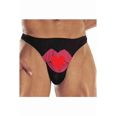Merry See sexy ανδρικό σλιπάκι με άνοιγμα εμπρός "φιλί" μαύρο 1 τεμ Merry See sexy ανδρικό σλιπάκι με άνοιγμα εμπρός "φιλί" μαύρο 1 τεμ