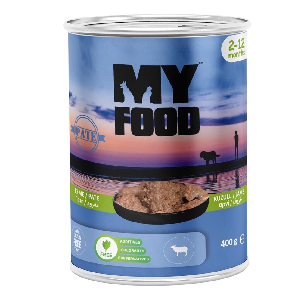 Myfood Grain Free 400gr για Γατάκια Πατέ Αρνί 12 τμχ Myfood Grain Free 400gr για Γατάκια Πατέ Αρνί 12 τμχ