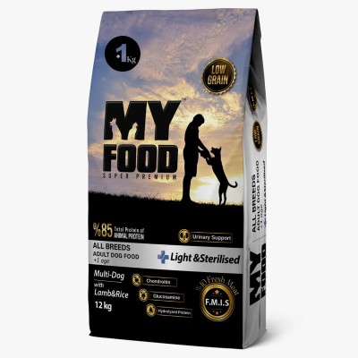 Myfood Derma Support Ξηρά τροφή για Ενήλικους Σκύλους Light & Sterilised Με Αρνί και Ρύζι 12kg+1Kg(δώρο) Myfood Derma Support Ξηρά τροφή για Ενήλικους Σκύλους Light & Sterilised Με Αρνί και Ρύζι 12kg+1Kg(δώρο)
