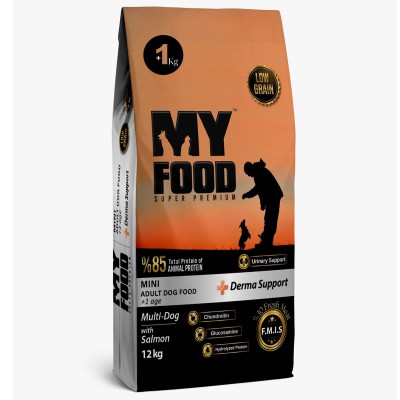 Myfood Derma Support Ξηρά Τροφή για Ενήλικους Μικρόσωμους Σκύλους Με Σολομό 12kg +1kg (δώρο) Myfood Derma Support Ξηρά Τροφή για Ενήλικους Μικρόσωμους Σκύλους Με Σολομό 12kg +1kg (δώρο)