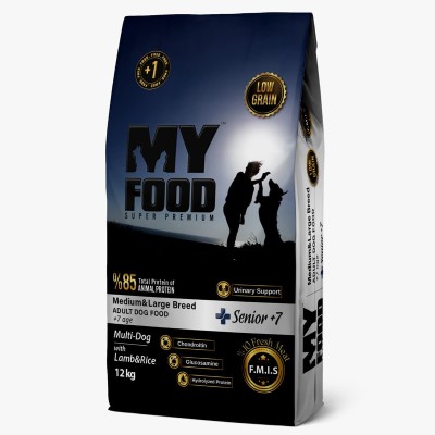 Myfood Derma Support Ξηρά τροφή για Ηλικιωμένους Σκύλους Με Αρνί και Ρύζι 12kg+1kg (δώρο) Myfood Derma Support Ξηρά τροφή για Ηλικιωμένους Σκύλους Με Αρνί και Ρύζι 12kg+1kg (δώρο)