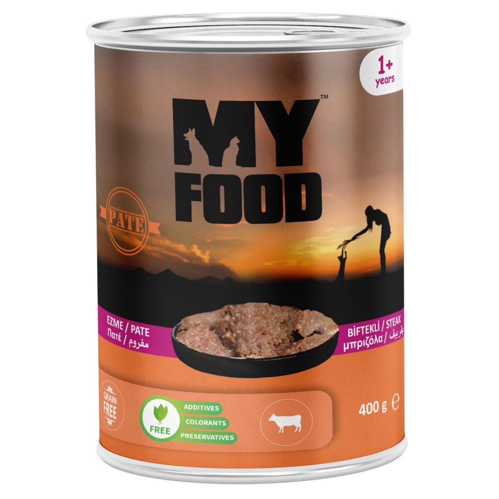 Myfood Πατέ Μοσχάρι για Ενήλικες Γάτες 400gr