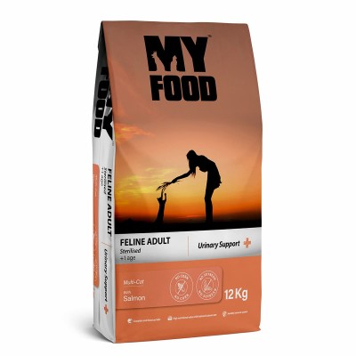 Myfood Urinary Support Ξηρά Τροφή για Στειρωμένες Γάτες Με Σολομό 12kg Myfood Urinary Support Ξηρά Τροφή για Στειρωμένες Γάτες Με Σολομό 12kg