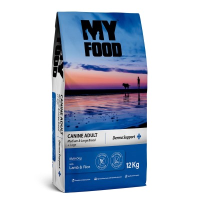Myfood Derma Support Ξηρά τροφή για Ενήλικους Σκύλους Με Αρνί και Ρύζι 12kg Myfood Derma Support Ξηρά τροφή για Ενήλικους Σκύλους Με Αρνί και Ρύζι 12kg