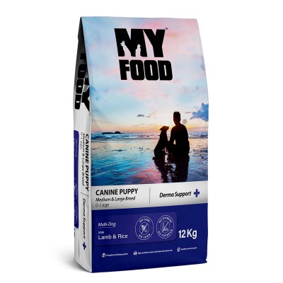 Myfood Derma Support Ξηρά Τροφή για Μεσαία και Μεγαλόσωμα Κουτάβια Με Αρνί και Ρύζι 12kg Myfood Derma Support Ξηρά Τροφή για Μεσαία και Μεγαλόσωμα Κουτάβια Με Αρνί και Ρύζι 12kg