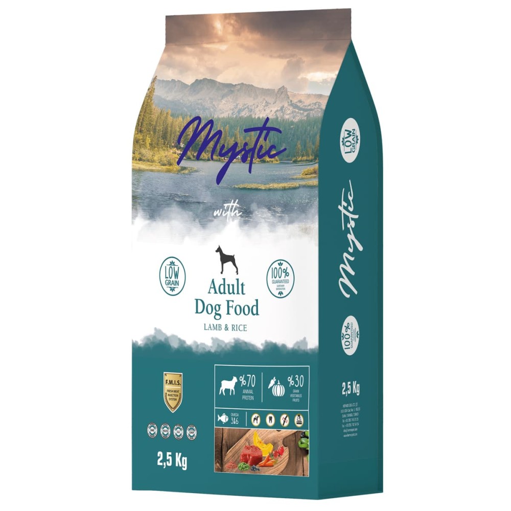 Mystic Low Grain 2.5kg Ξηρά Τροφή για Ενήλικους Σκύλους Μίνι με Αρνί και Ρύζι Mystic Low Grain 2.5kg Ξηρά Τροφή για Ενήλικους Σκύλους Μίνι με Αρνί και Ρύζι