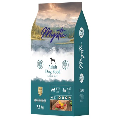 Mystic Low Grain 2.5kg Ξηρά Τροφή για Ενήλικους Σκύλους Μίνι με Αρνί και Ρύζι Mystic Low Grain 2.5kg Ξηρά Τροφή για Ενήλικους Σκύλους Μίνι με Αρνί και Ρύζι