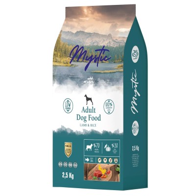 Mystic Low Grain 2.5kg Ξηρά Τροφή για Ενήλικους Σκύλους με Αρνί και Ρύζι Mystic Low Grain 2.5kg Ξηρά Τροφή για Ενήλικους Σκύλους με Αρνί και Ρύζι