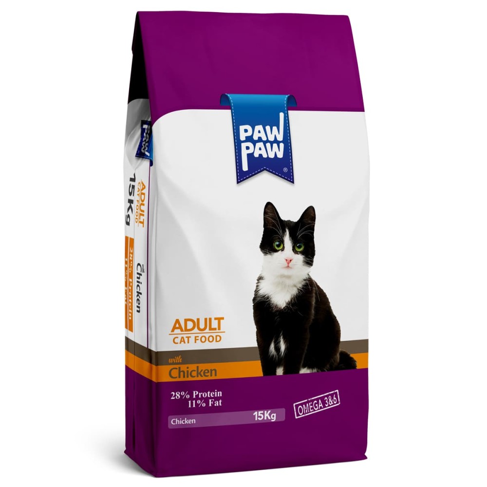 Pawpaw 15kg Ξηρά Τροφή για Στειρωμένες Γάτες με Κοτόπουλο Pawpaw 15kg Ξηρά Τροφή για Στειρωμένες Γάτες με Κοτόπουλο