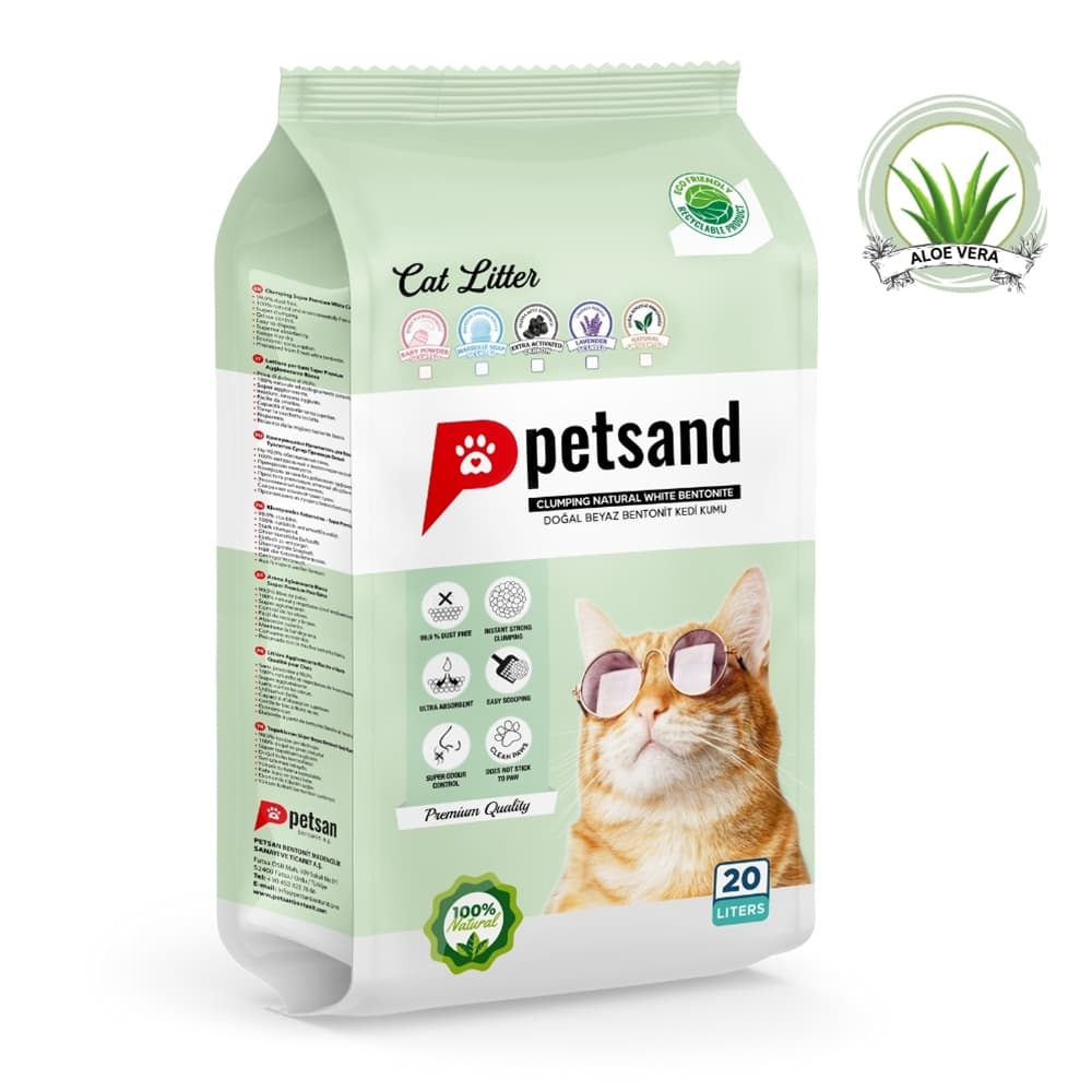 Petsand Άμμος Γάτας Aloe Vera 20lt