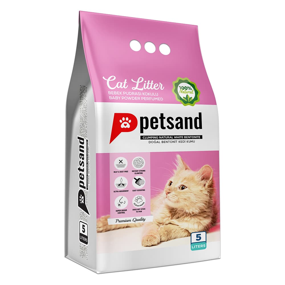 Petsand Άμμος Γάτας Baby Powder 5lt