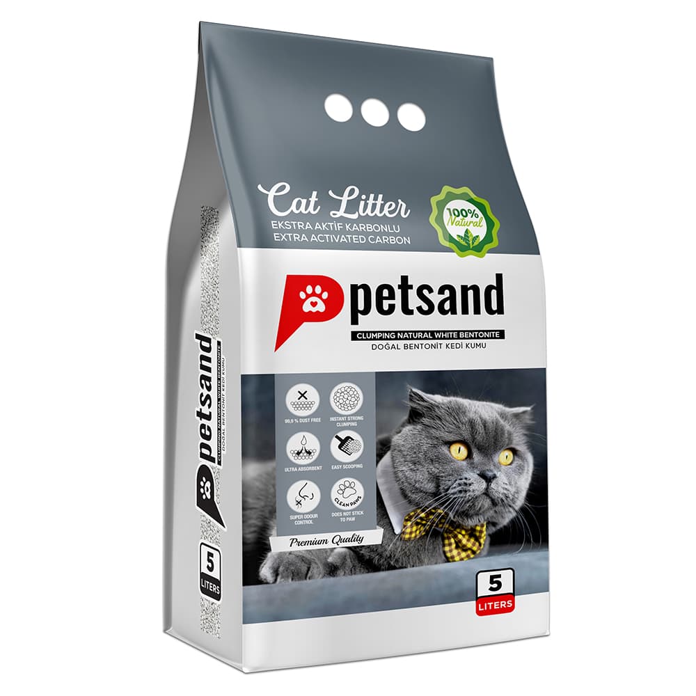 Petsand Άμμος Γάτας Carbon 5lt