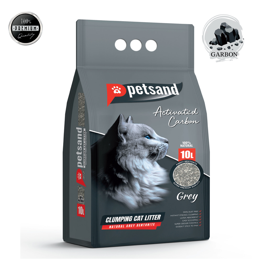 Petsand Άμμος Γάτας Grey Carbon 10lt