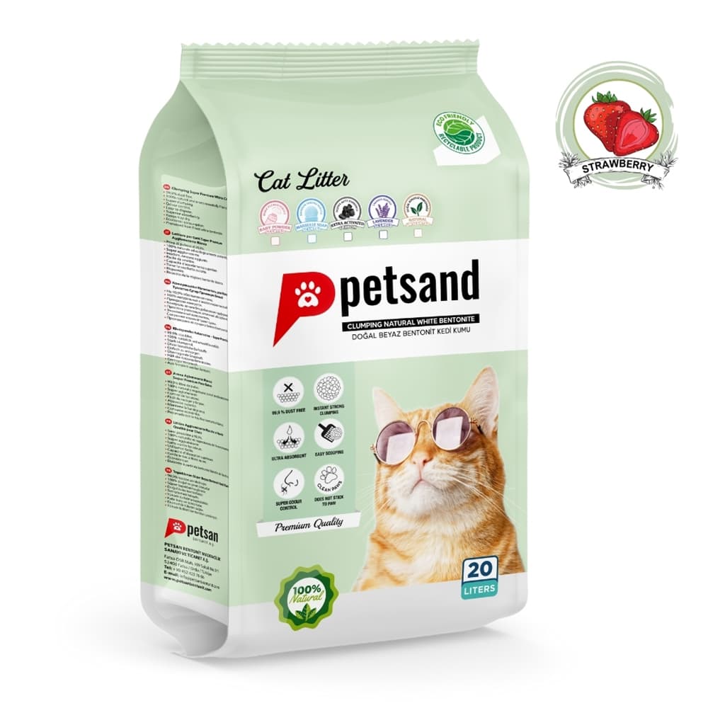 Petsand Άμμος Γάτας Strawberry 20lt