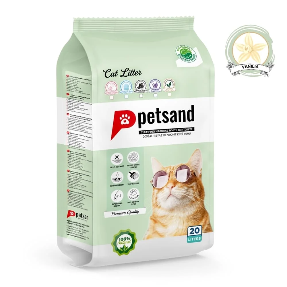 Petsand Άμμος Γάτας Vanilla 20lt Petsand Άμμος Γάτας Vanilla 20lt