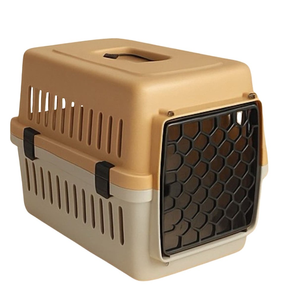 Robert Shop Collection Κλουβί Μεταφοράς με Μπεζ Βάση (Max 10kg σε Διάφορα Χρώματα)