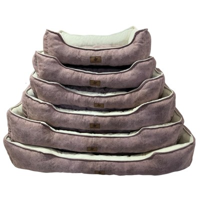 Robert Shop Collection Σετ Κρεβατιών Κατοικιδίων Ροζ-Κρεμ 6τμχ