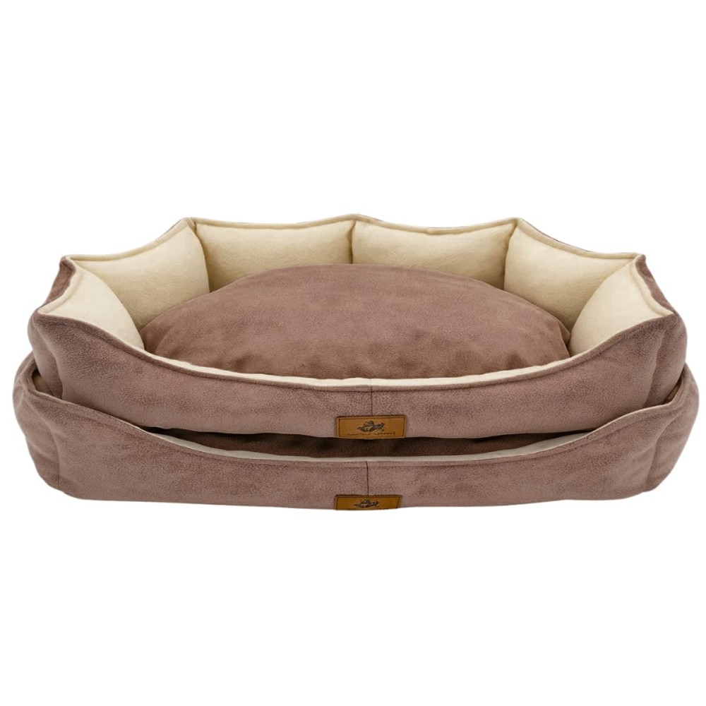 Robert Shop Collection Σετ Κρεβατιών Κατοικιδίων Αζαλέα Καφέ-Μπεζ 2τμχ