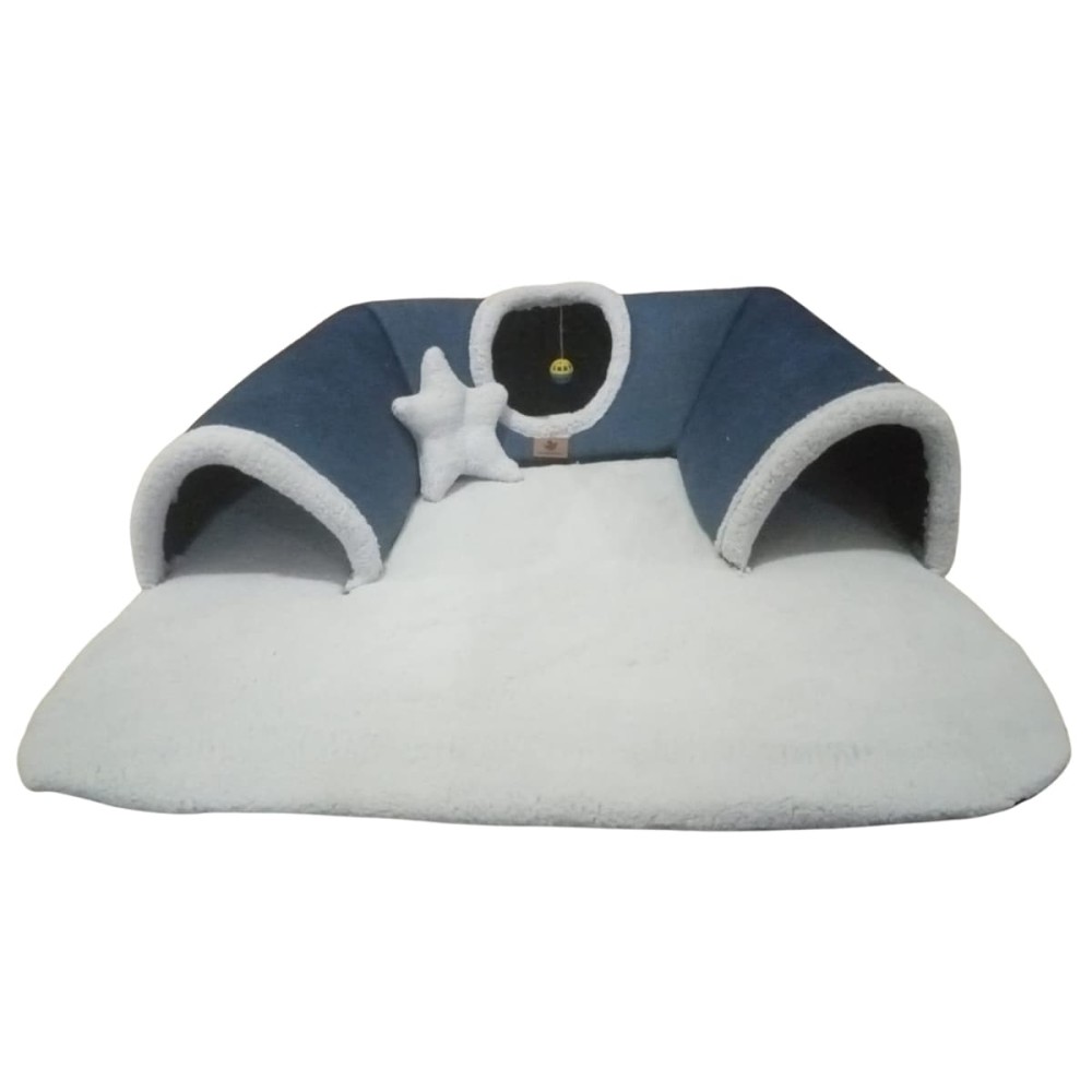 Robert Shop Collection Κρεβάτι Τούνελ Γάτας Σκούρο Μπλε-Γκρι