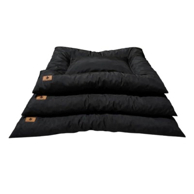 Robert Shop Collection Σετ Κρεβατιών Κατοικιδίων Αδιάβροχο Μαύρο 3τμχ