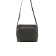 Silver Polo Mαύρη Γυναικεία τσάντα χιαστί/Messenger με μονής θήκης