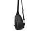 Silver Polo Μαύρη Γυναικεία τσάντα Freebag με δύο θήκες