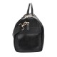 Silver Polo Μαύρη Γυναικεία τσάντα ταξιδιού μονής θήκης 23x50x28