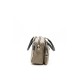 Silver Polo Nut Γυναικεία Τσάντα χειρός μονής θήκης με μοτίβο ψάθας