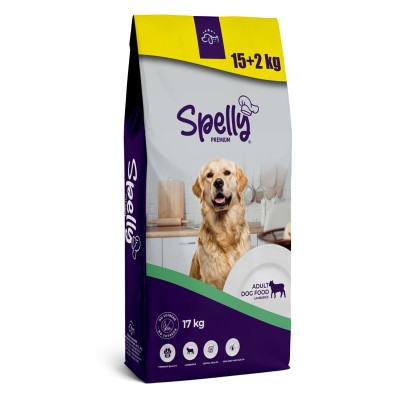 Spelly Premium Low Grain 15+2kg Ξηρά Τροφή για Ενήλικouς Σκύλους με Αρνί & Ρύζι Spelly Premium Low Grain 15+2kg Ξηρά Τροφή για Ενήλικouς Σκύλους με Αρνί & Ρύζι